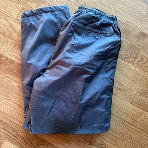 Gray Windbreaker Pants - Haband Brand - Men's Size Large